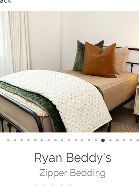 Khaki Colored Ryan Beddy’s Twin XL